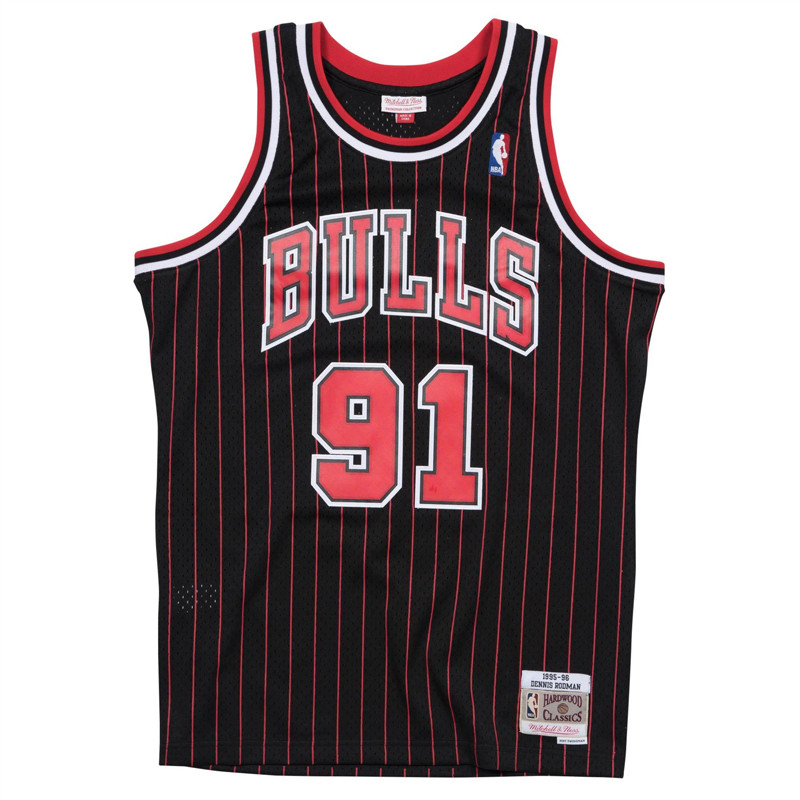 BAJU BASKET MITCHELL N NESS Chicago Bulls Dennis Rodman Swingman Jersey